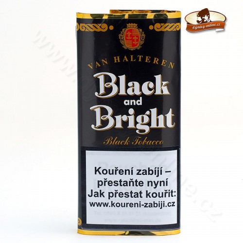 Dýmkový tabák Black and Bright  50g