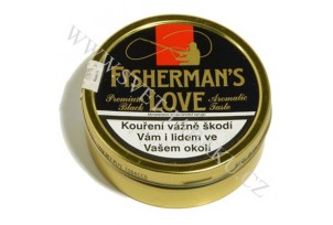 Dýmkový tabák Fisher  Man's Black 100g