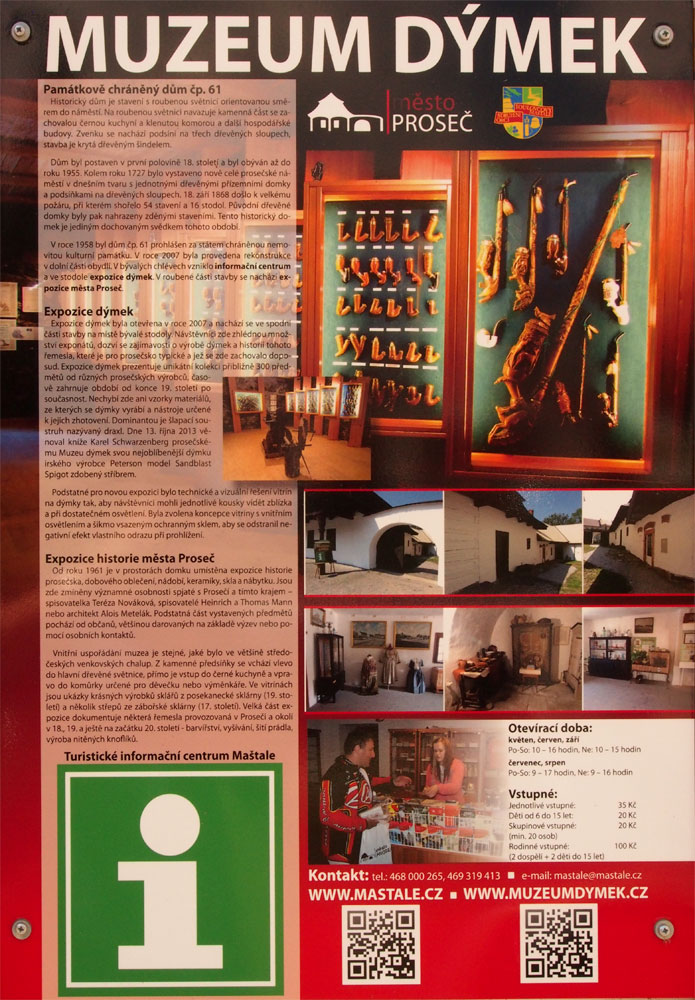 Muzeum dýmek v Proseči u Skutče Muzeum dýmek v Proseči u Skutče