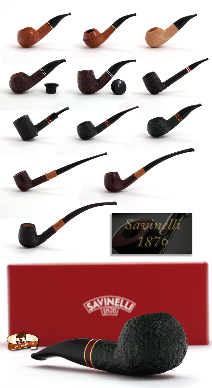 Nové kolekce dýmek Savinelli