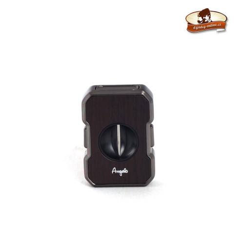 Doutníkový ořezávač Angelo V-Cut, anthracite   (311007)