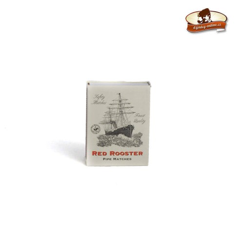 HR zápalky pipe RedRooster (60 zápalek) loď