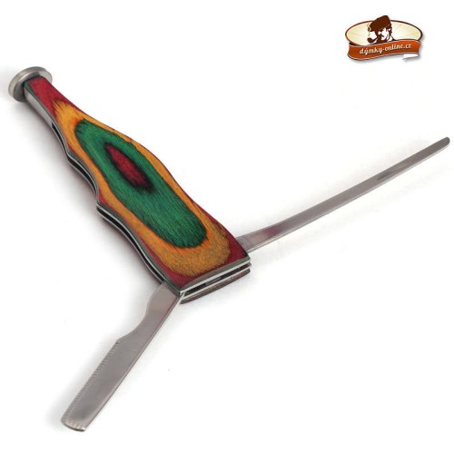 Dusátko Lubinski dus. bottle multicolor wood F23