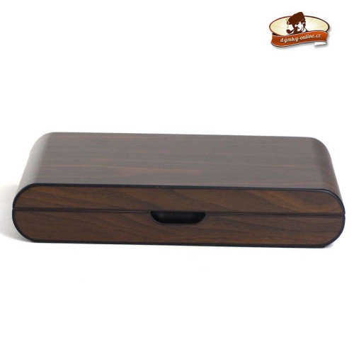 Doutníkový cestovní H.R. humidor walnut finish matt/10 560062