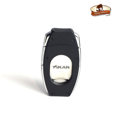 Ořezávač na doutníky XIKAR Cutter FlipDual Black 160BK