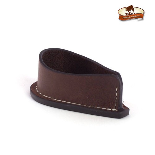 Stojánek kožený na dýmku Chacom leather pipe stand DARK brown/1 CC303