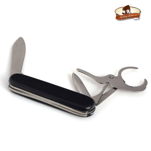 Ořezávač Lubinski pocket knife cig.cutt. black FT511