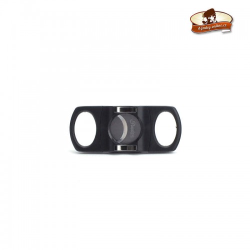 Doutníkový ořezávač PU  black/chrome 591071