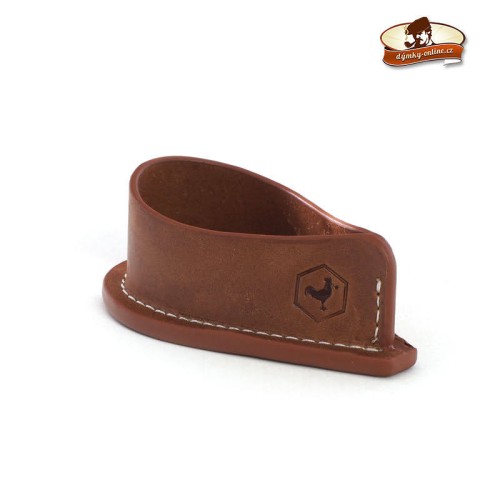 Stojánek kožený na dýmku Chacom leather pipe stand LIGHT brown/1 CC303