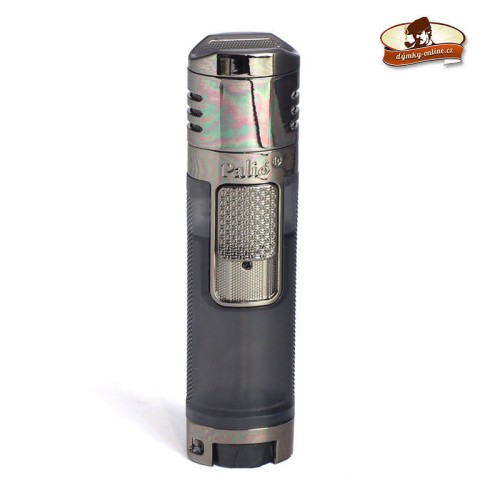 Doutníkový zapalovač Palió Veneto quad-jet black PAL-CL171KB