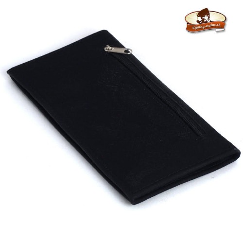 Pouzdro na tabák H.R. tobacco pouch soft black 18cm 628014
