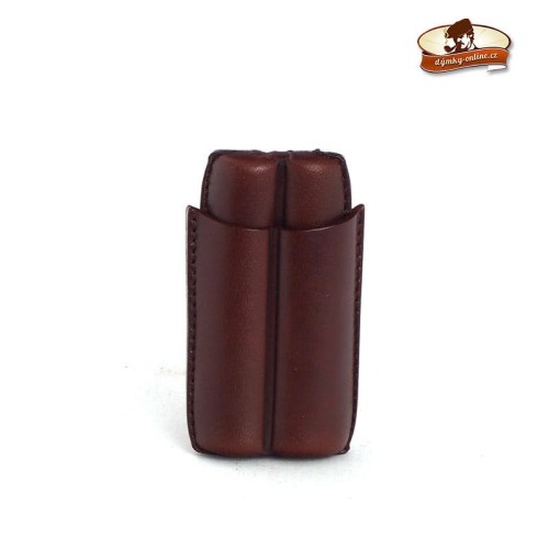 Pouzdro Lubinski cigar case leather/2 Toscanello brown M50882C