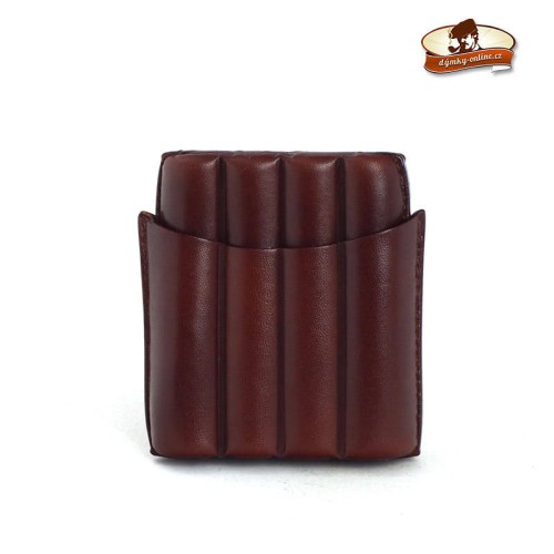Pouzdro Lubinski cigar case leather/4 Toscanello brown M50884C