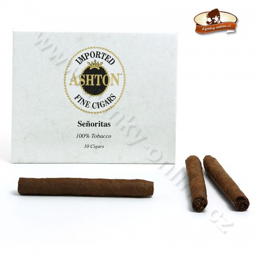 Doutníky Ashton Small Cigars Seňoritas 10 ks