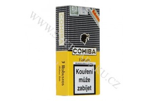 Doutníky Cohiba Robustos  /3ks