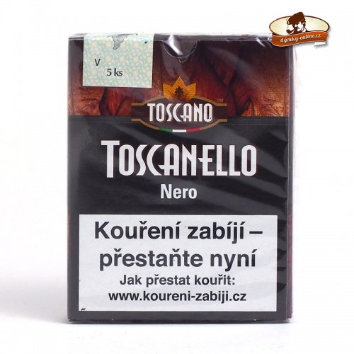 Doutníky Toscano Toscanello Nero 5ks