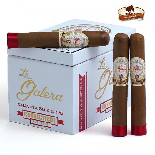 Dominikánské doutníky La Galera Connecticut Chaveta 50 x 5.1/8  20 ks
