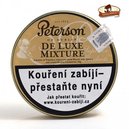 Dýmkový tabák Peterson De Luxe Mixture 50g