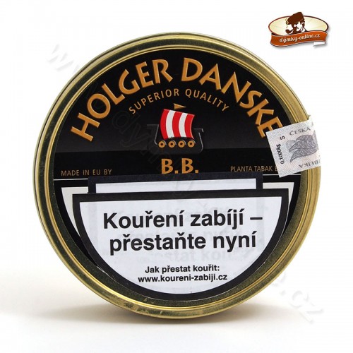 Dýmkový tabák Holger Danske B.B. - Black Bourgon 100 g