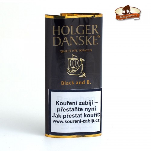 Dýmkový tabák Holger Danske Black and B. 40 g