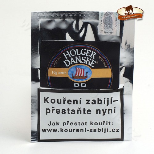 Dýmkový tabák Holger Danske B.B. - Black Bourgon 10 g