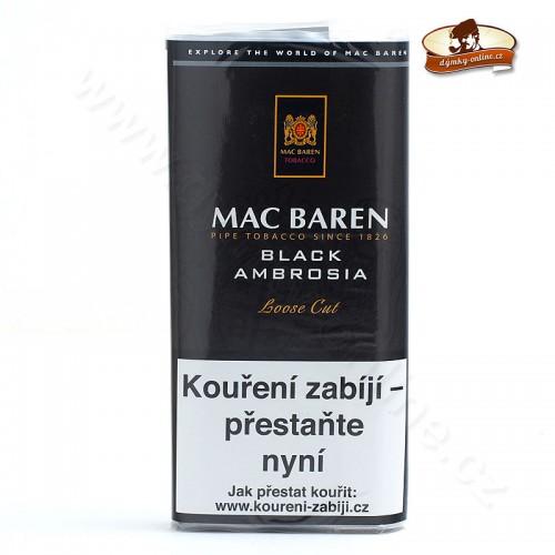 Dýmkový tabák Mac Baren Black Ambrosia 50g