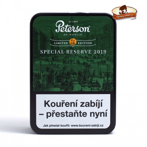 Dýmkový tabák Peterson Special Reserve 2019