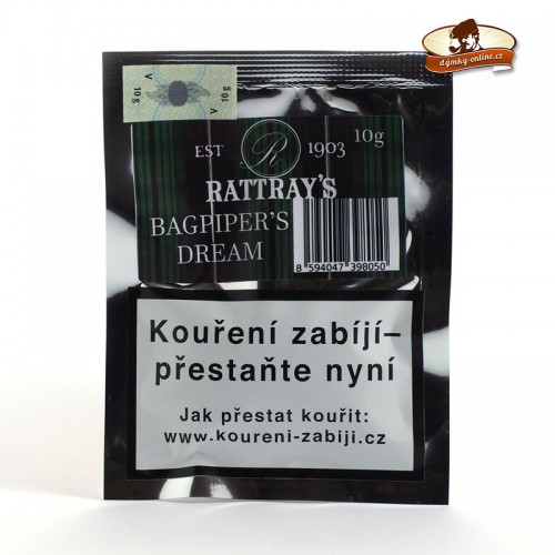 Dýmkový tabák Rattray s  Bagpipers Dream 10g