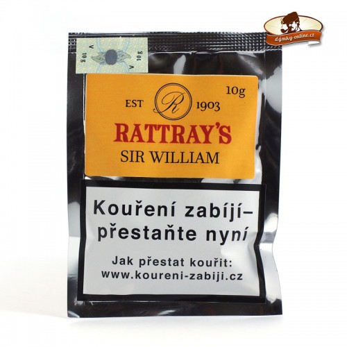 Dýmkový tabák Rattray´s Sir William- Peterson Irish Mixture 10g