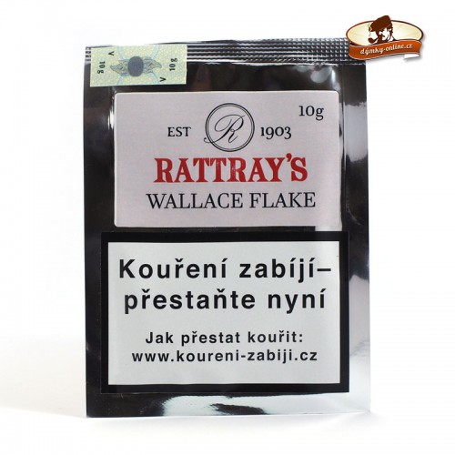 Dýmkový tabák Rattray´s Wallace Flake 10g- University Flake