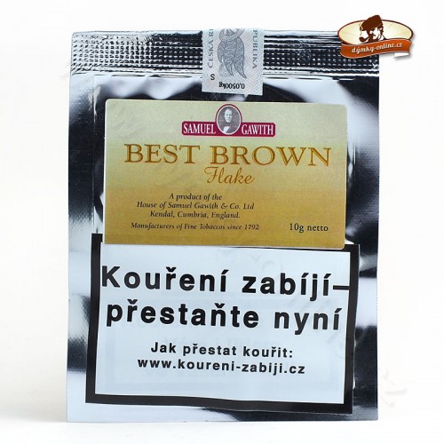 Dýmkový tabák Samuel Gawith  Best Brown Flake 10g