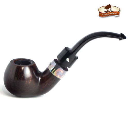 Dýmka Peterson De Luxe System Dark smooth