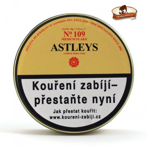 Dýmkový tabák Astleys  No.109 Medium Flake 50 g