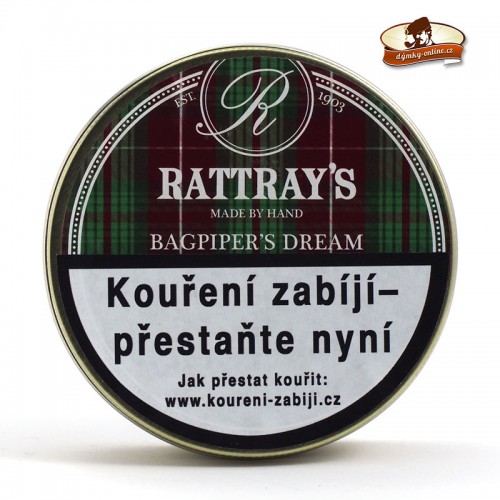 Dýmkový tabák Rattray s  Bagpipers Dream 50g