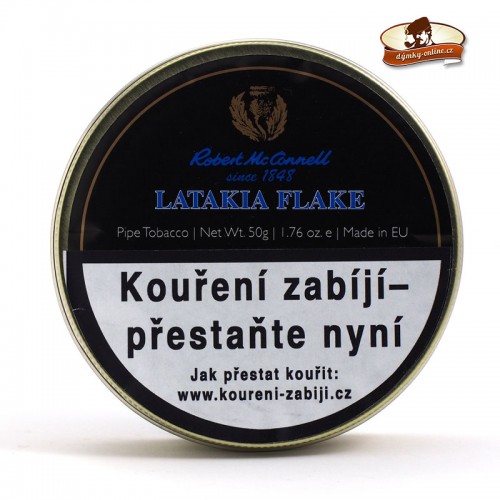 Dýmkový tabák Robert McConnell - Latakia Flake 50g