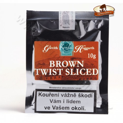 Dýmkový tabák Gawith Hoggarth  Brown Twist Sliced 10 g