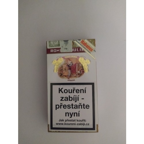 Kubánské doutníky Romeo Y Julieta Romeo No.3 A /T  3ks tubos