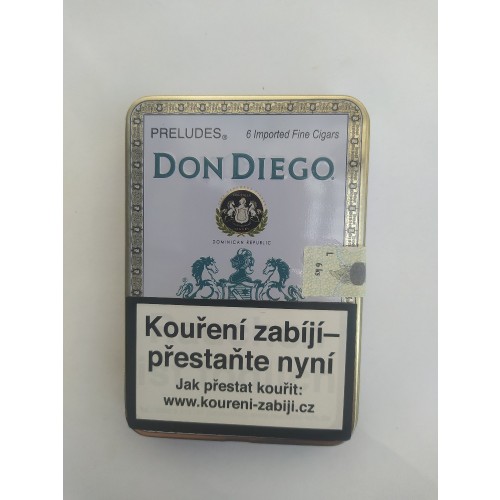 Doutníky Don Diego Preludes 6 ks