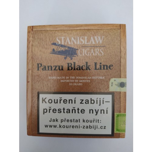 Doutníky Stanislaw Panzu Black Line  10 ks