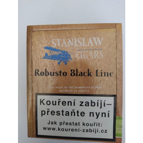 Doutníky Stanislaw Robusto Black Line  10 ks