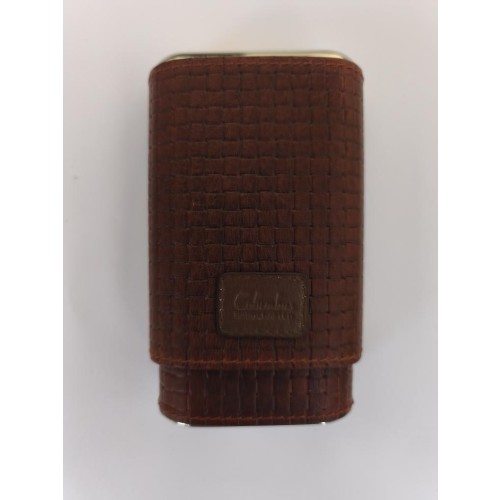 Pouzdro kožené EEs CO1280 cig.case leather Brown Rob/3