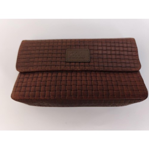 Dýmkové pouzdro kožené Es X-793 pipes/1-2 combi bag Brown