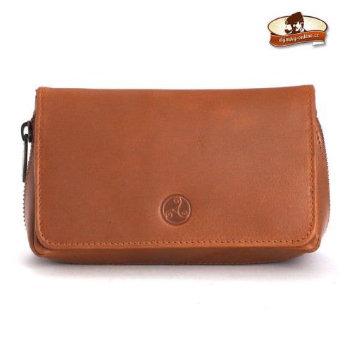 Dýmkové pouzdro kožené Rattray´s pipe pouch/2 CP2 brown 12675