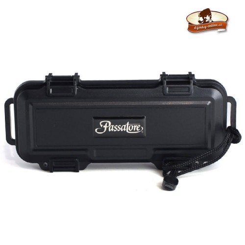 Cestovní humidor  H.R. humidor Passatore acrylic black 560808/4