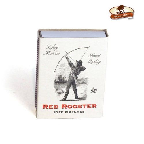 HR zápalky pipe RedRooster (60 zápalek) lučišník