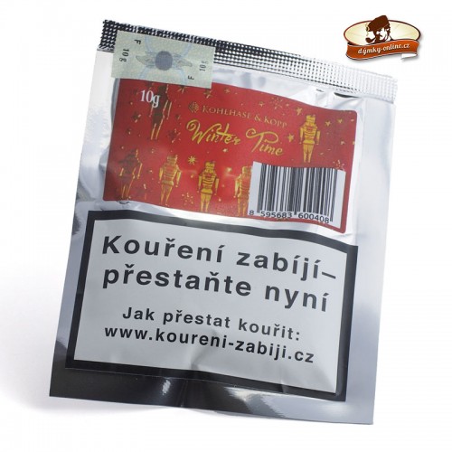 Výroční dýmkový tabák  Kohlhase & Kopp Winter Time 2021/ 10g