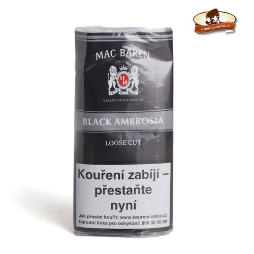Dýmkový tabák Mac Baren Black Ambrosia 50g