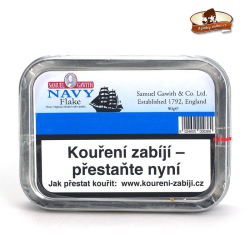 Dýmkový tabák Samuel Gawith Navy Flake 50g