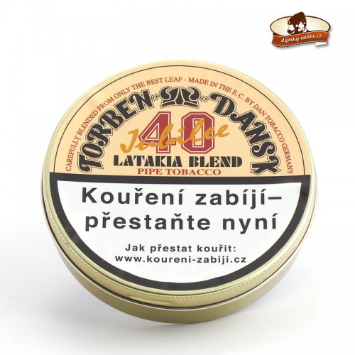 Dýmkový tabák  Torben Dansk 40 jubille Latakia  Blend 50g