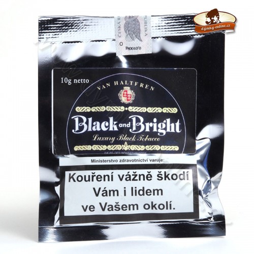 Dýmkový tabák Black and Bright 10g